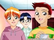 Pink dildo toy for hairy anime pussy Pink dildo toy for hairy anime pussy