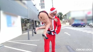 MAMACITAZ – (Nikki Litte, Juan Lucho) – Big Ass Spanish Girl Celebrates Christmas With Outdoor Sex