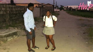 DON’T GO FOR LESSON, FOLLOW ME AND I WILL GIVE YOU BIG DICK. THE STREET BOY CONVINCED EFFION. ENJOY ON 4K