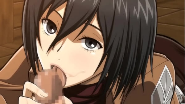 SNK – Mikasa Ackerman Blowjob Hentai
