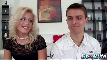 Blonde Housewife Katy Clark Gets Banged by a Lucky Stranger