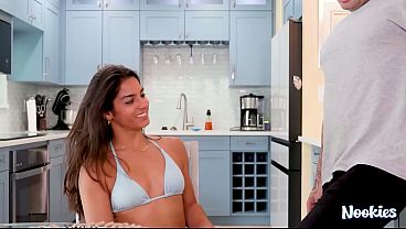 Nookies- Brunette Vixen Misty Addams Gets a Huge Load After Hardcore Fuck