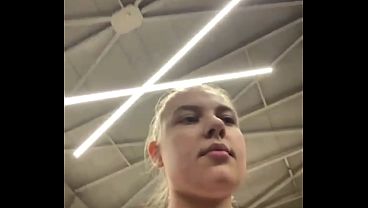 Public fucking with jucielussie in the gym
