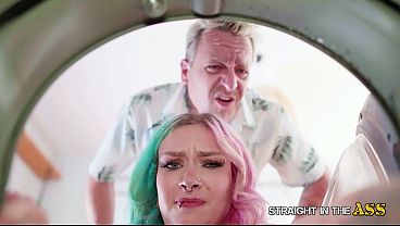 Straight in the Ass – A Petite Babe is Fucked Anal by Big Cock